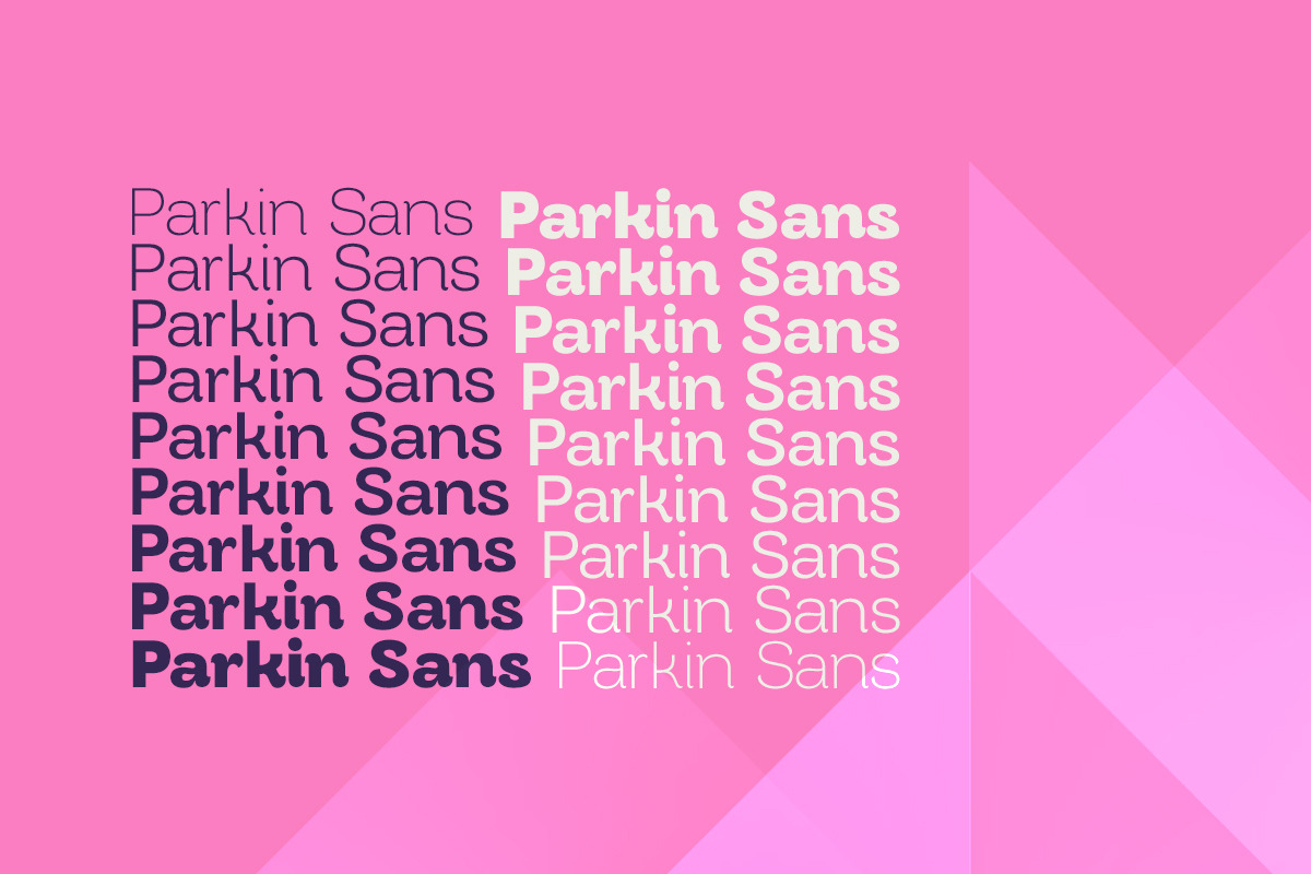 Parkin Sans With 9 Weight, a Sans Serif Font by Letterhend Studio (Photo 8 of 10)