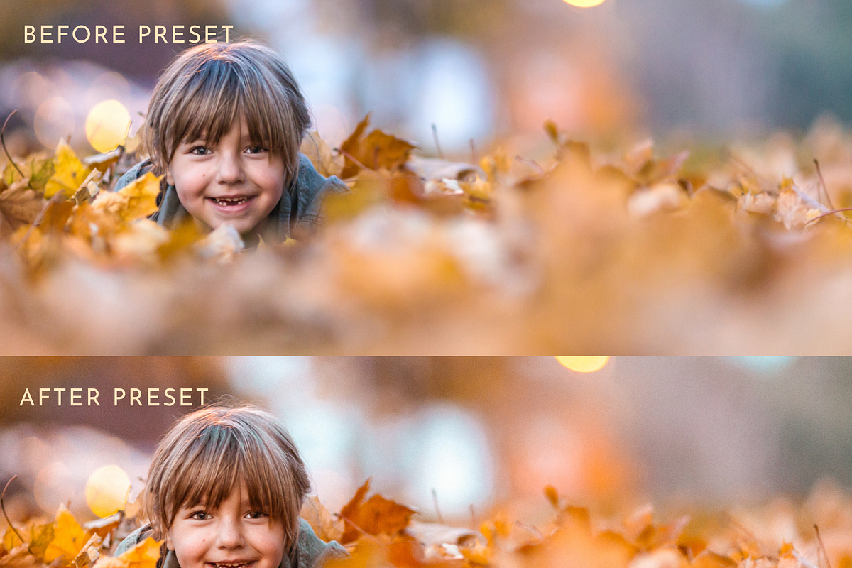 40 Autumn Lightroom Presets, a Preset Add-On by Oak Digital Studios (Photo 6 of 12)