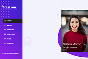 Ravizon - HTML Porfolio Template, a HTML Template by Techno Digitz (Thumbnail 5 of 7)