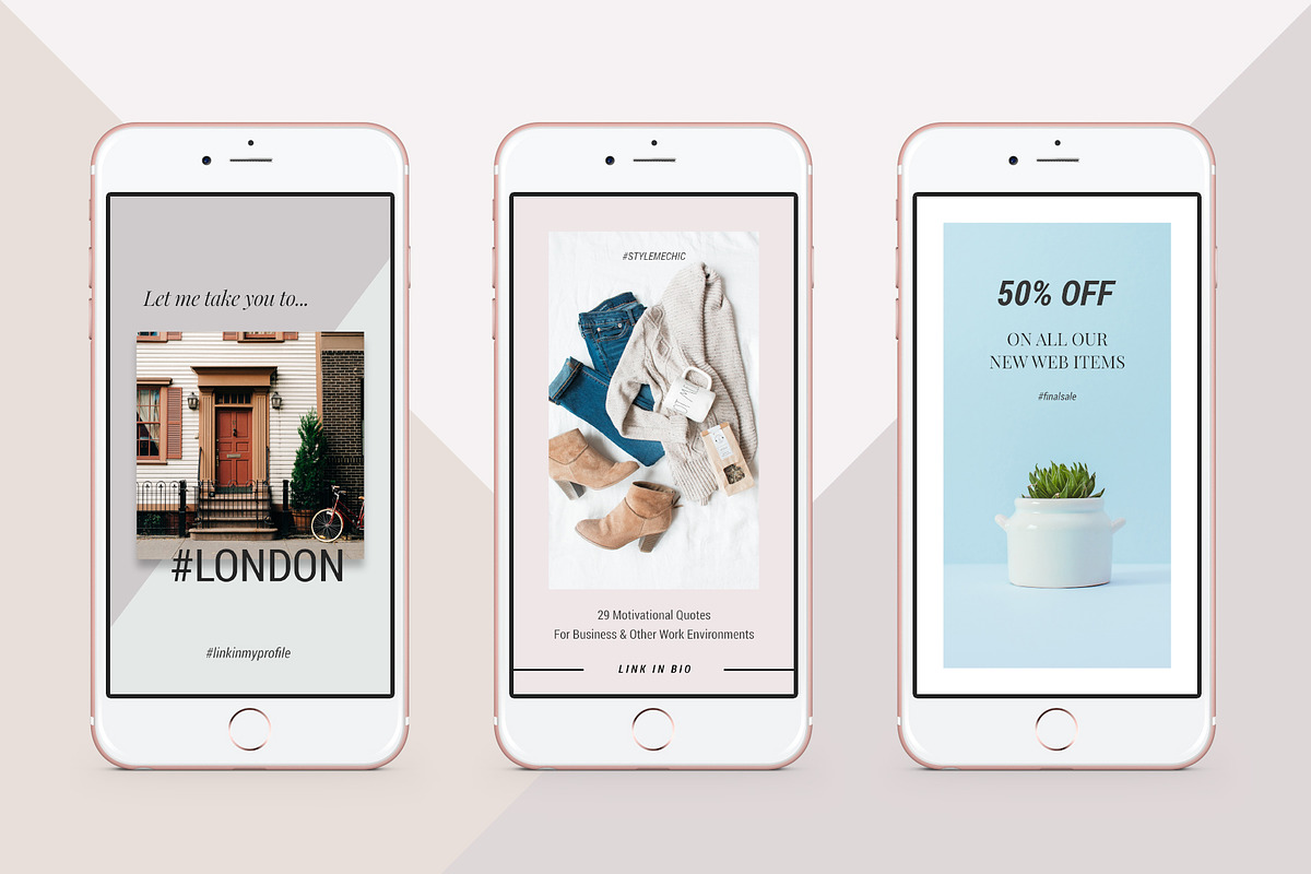 Clean & Modern Instagram Stories, a Social Media Template by SilverStag Type Foundry (Photo 7 of 10)
