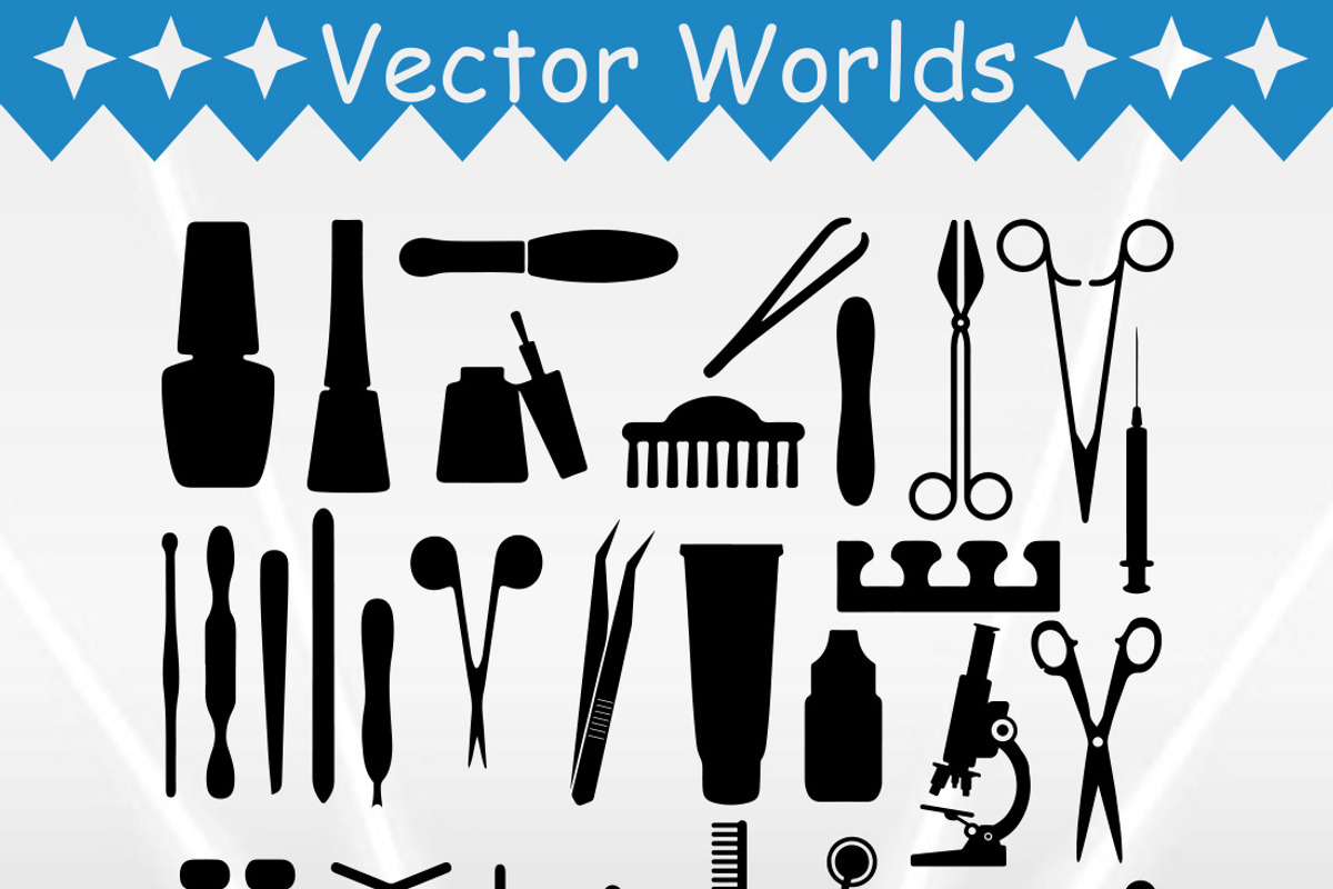 Tweezers SVG, Work, Tweezers SVG, an Object Graphic by VectorWorlds (Photo 2 of 3)