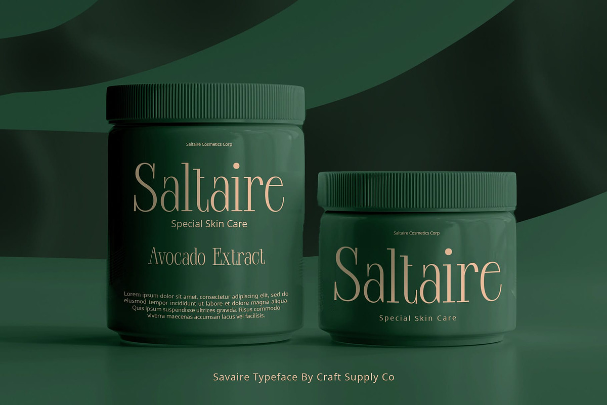 Savaira, a Serif Font by Craft Supply Co. (Photo 4 of 8)