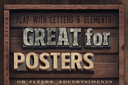 SALE Vintage Letterpress Toolkit, a Graphic by Cruzine (Thumbnail 5 of 22)