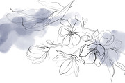 Botanical Line Art Collection, an Object Illustration by Colden Blue (Thumbnail 6 of 10)