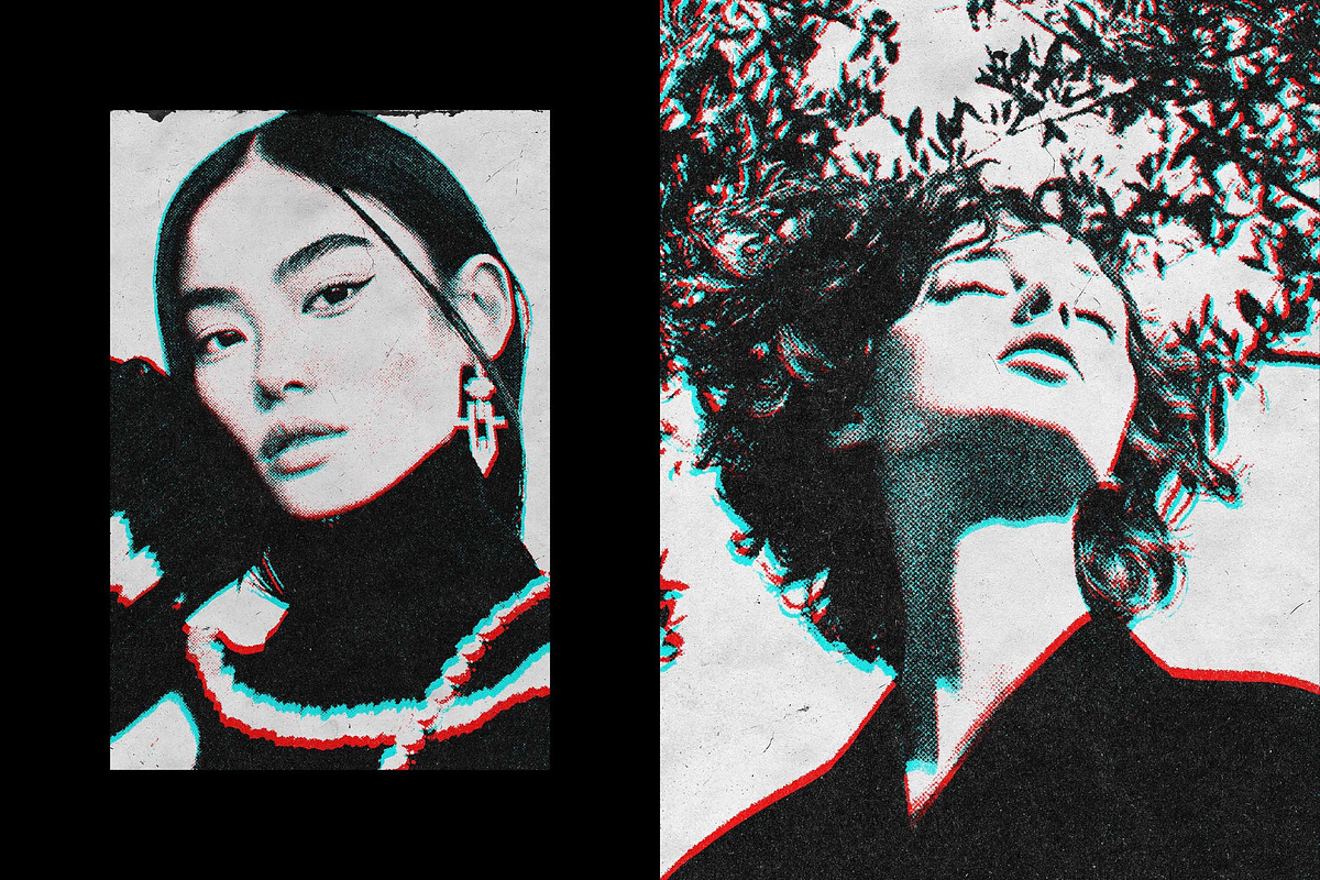 Dotted Misprint Effect, a Layer Style Add-On by Design Squad (Photo 3 of 5)