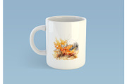 Watercolor digital tree clipart png, an Object Graphic by KomtsyanTatyanaArt (Thumbnail 6 of 7)