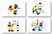 10 Wearable Health Tech Illustration, a Technology Illustration by denayunebgt (Thumbnail 2 of 4)