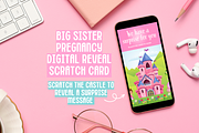 Big Sister Reveal Digital Scratch, a HTML Template by SunshineStudioBoutique (Thumbnail 1 of 6)