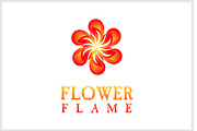 Circular Sparks Logo Makes Flowers, a Branding & Logo Template by Atlantis X Nurman Arbai (Thumbnail 1 of 2)