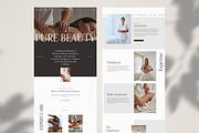 Luxury Beauty Squarespace Template, a Squarespace Template by Studio Marmotte (Thumbnail 5 of 12)