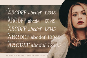 Doutzen - Modern Serif