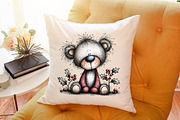 Whimsical Christmas Teddy Clipart Bu, an Illustration by Sublimation Artist (Thumbnail 6 of 6)