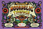 Noordelic Font, a Symbol Font by Fontcamp Type Foundry (Thumbnail 1 of 14)