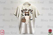 Boo-Jee Ghost with Accessories, a Graphic by Moss Rose (Thumbnail 3 of 3)