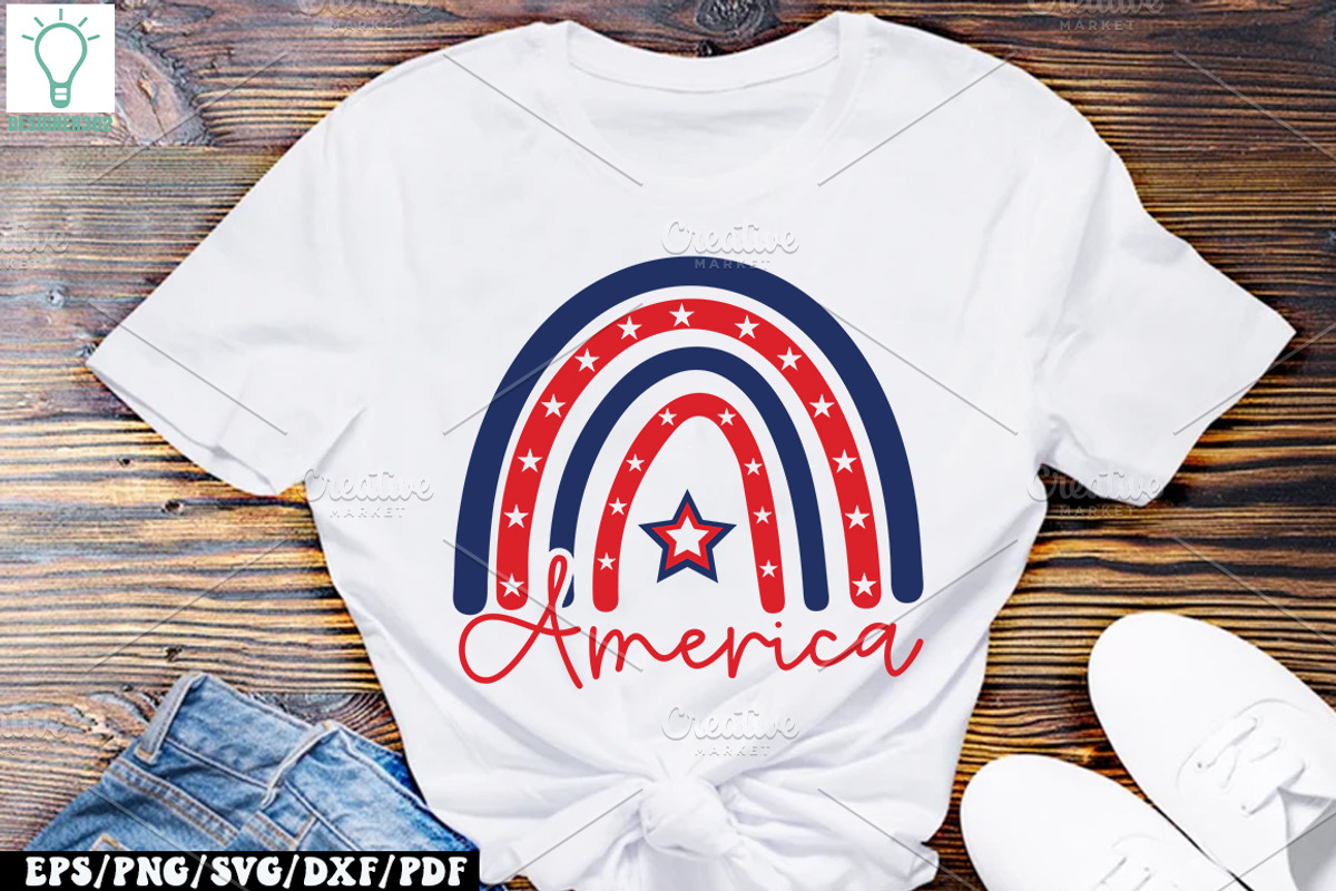 4th of July SVG Bundle, America SVG, a Graphic by Designer302 (Photo 5 of 26)
