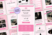 Canva Email Automation Templates, an Email Template by The Pixel Palace (Thumbnail 1 of 10)