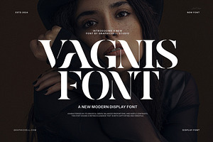 Vagins Display Serif Font