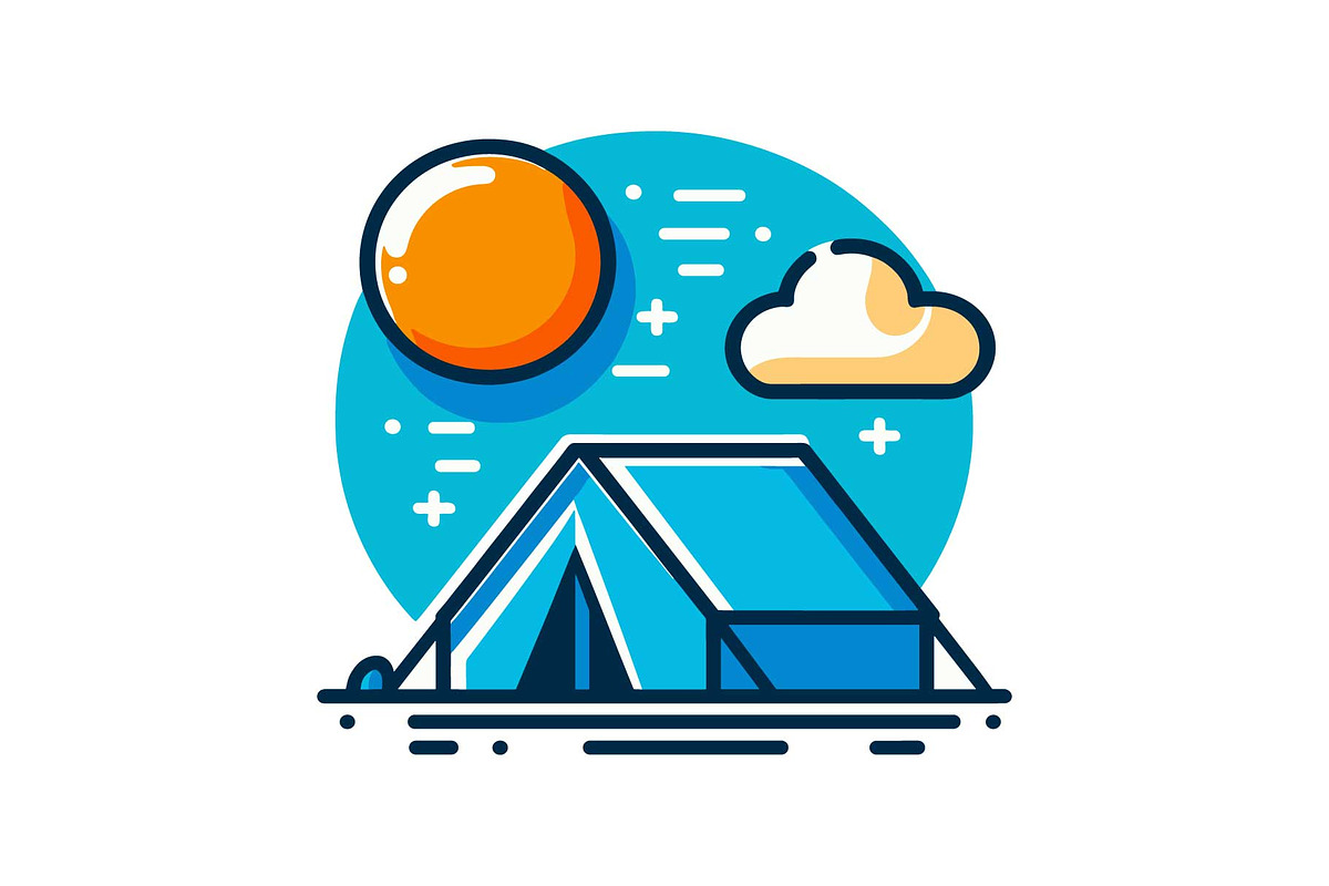 Camping Adventure Icon Set, an Object Graphic by Gfx_Store (Photo 9 of 13)
