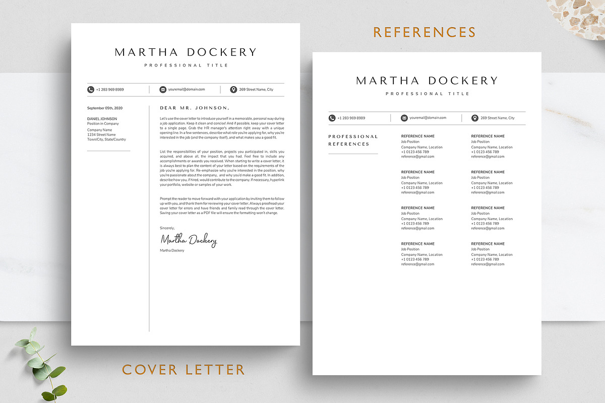Professional & Creative Resume CV, a Resume Template by TheStandOutResume (Photo 5 of 10)