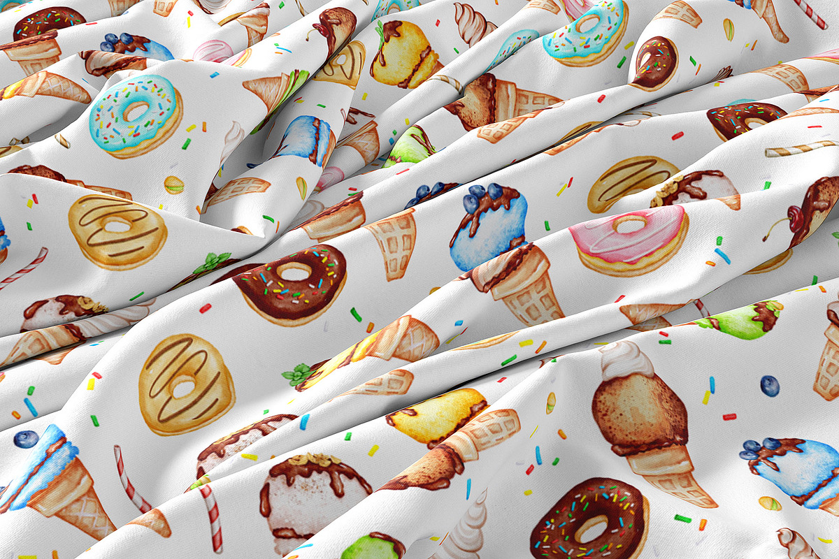Holiday SWEETS Year-Round SET, a Food Illustration by Eva Katerina (Photo 12 of 13)