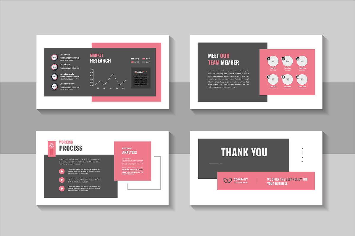 Pro Business Plan Presentation Deck, a Presentation Template by Pavel_design (Photo 4 of 4)