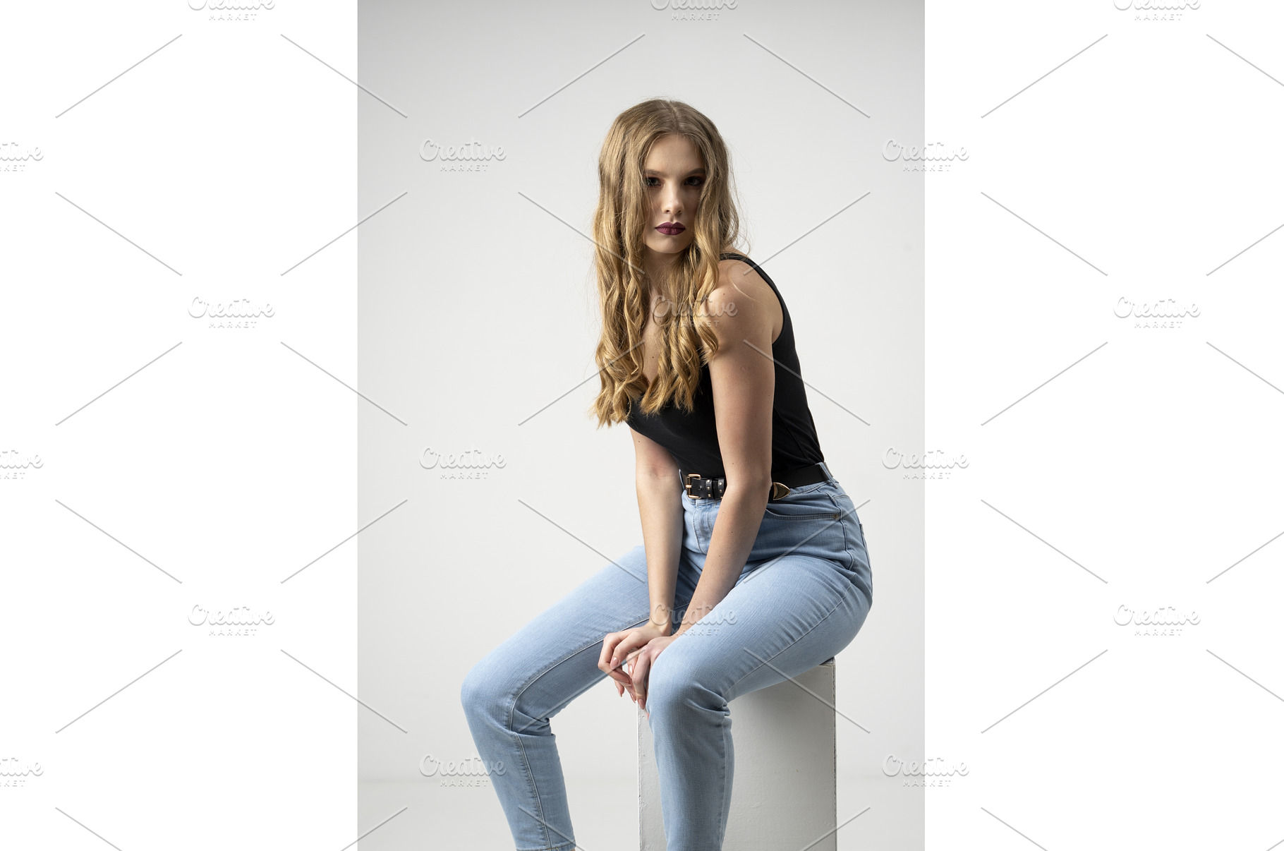 Beautiful young woman portrait in a, a Person Photo by volodymyrshtun13795