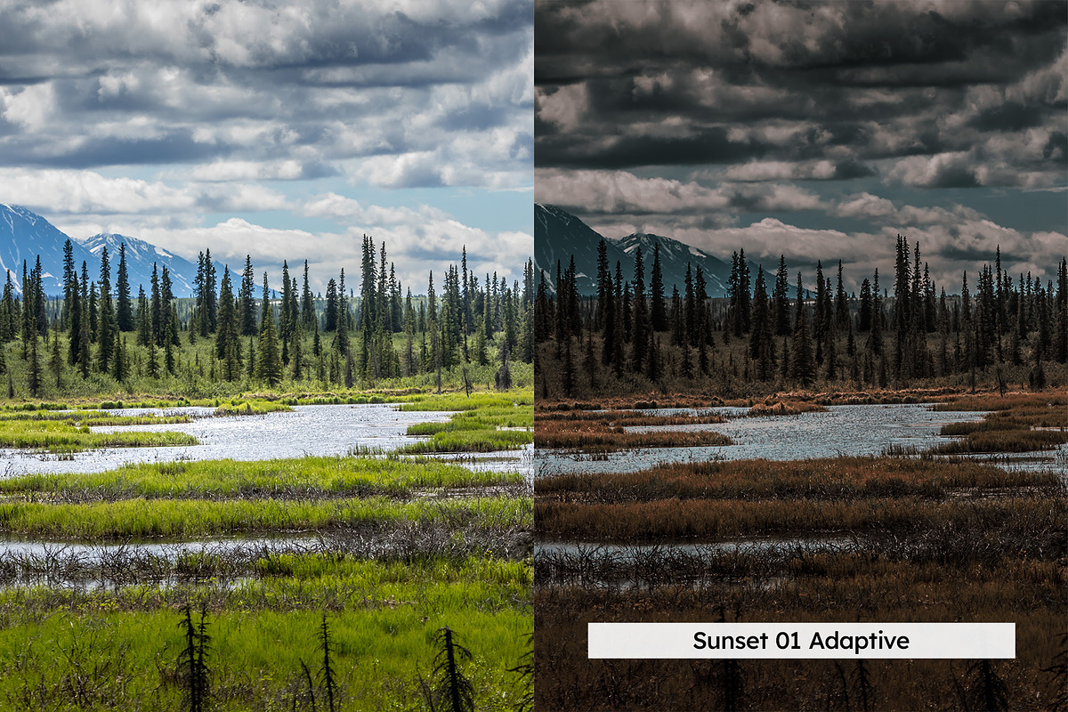 20 Dark Landscapes Lightroom Presets, a Preset Add-On by SparkleStock (Photo 12 of 16)
