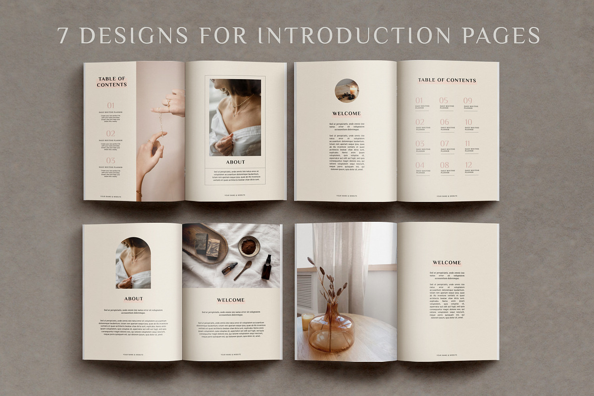 Aesthetic Planner & Calendar, a Stationery Template by Anatartan Design (Photo 24 of 27)