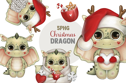 Christmas dragon