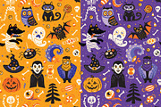 Happy Halloween, a Pattern Graphic by PenguinHouse (Thumbnail 3 of 7)