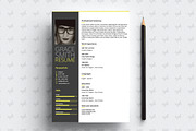 48 Resume and Cover Letter Template, a Resume Template by VPB (Thumbnail 2 of 8)