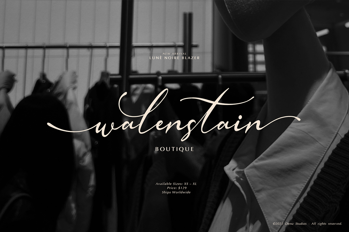 Hamedory Dumbless Modern Calligraphy, a Script Font by Denustudios (Photo 4 of 12)
