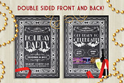 Retro Holiday Party Chalk Flyer, a Flyer Template by SkyvaraSupply (Thumbnail 2 of 4)