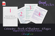 Grimoire - Book of Shadows Scents 2, a Flyer Template by Cheryl.wTf (Thumbnail 1 of 6)