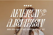 Artistic Condensed Font, a Serif Font by 177Studio (Thumbnail 3 of 8)