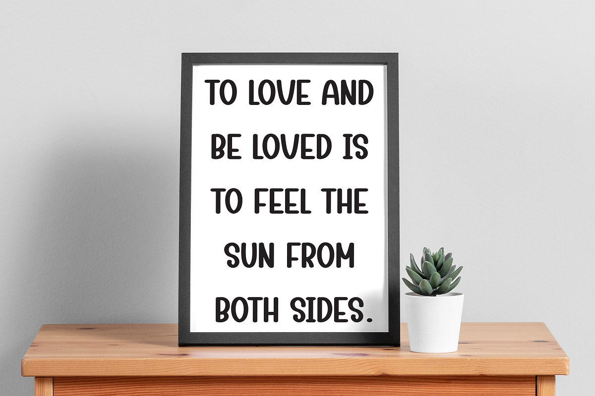 Happy Valentine | Script Font, a Script Font by Scratchones (Photo 2 of 8)