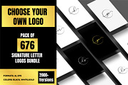 Handwritten signature logo bundle, a Branding & Logo Template by Team_Ultra_Graphics (Thumbnail 1 of 14)