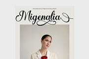 Redynand script, a Script Font by Strong.co (Thumbnail 3 of 8)