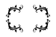Decorative Nature Frame Silhouette, a Graphic by BIPLOB EXPERT (Thumbnail 10 of 13)