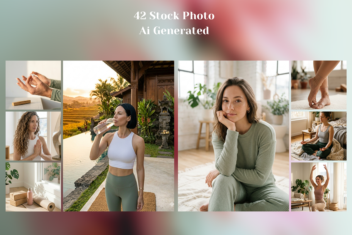 Yoga Style Stock Images –Wellness, a Beauty & Fashion Photo by MarkoPresets (Photo 3 of 11)