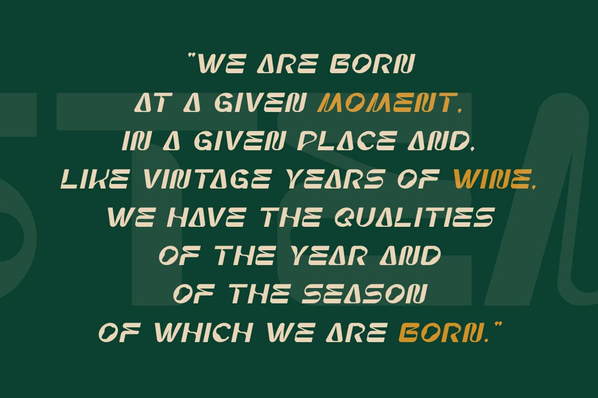 Estemo – Creative Display Font, a Sans Serif Font by Artiveko (Photo 5 of 6)