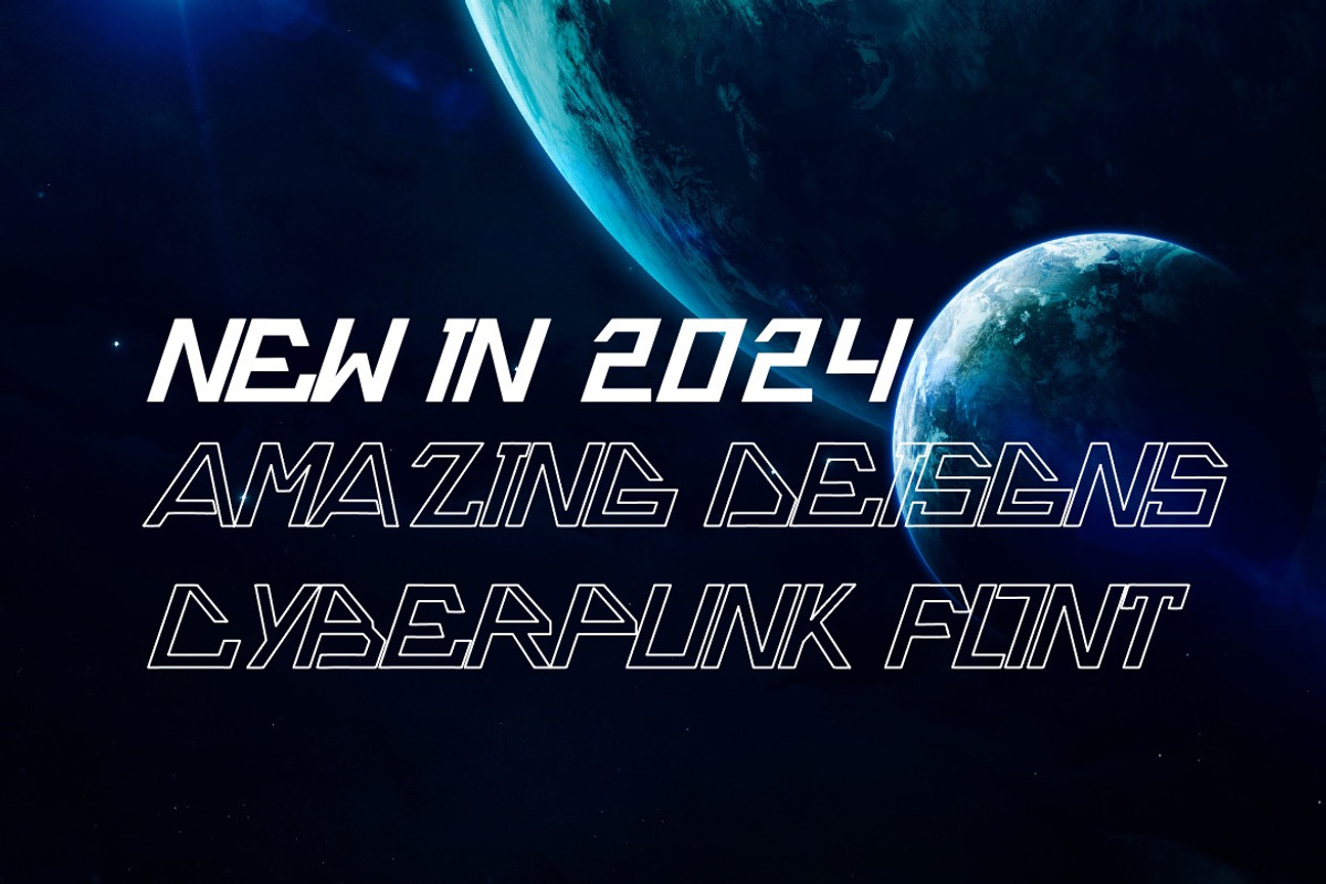 Omnitrinx - Cyberpunk Font, a Sans Serif Font by Dhabee (Photo 3 of 14)