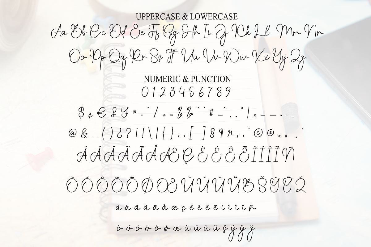 Monday | Script Font, a Handwritten Font by Scratchones (Photo 7 of 9)