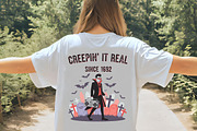 Creepin' It Real Vampire SVG, an Illustration by CrexoraLab (Thumbnail 2 of 4)