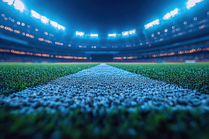 Professional baseball arena on open air stadium, a Sports & Recreation Photo by AlyaAnd