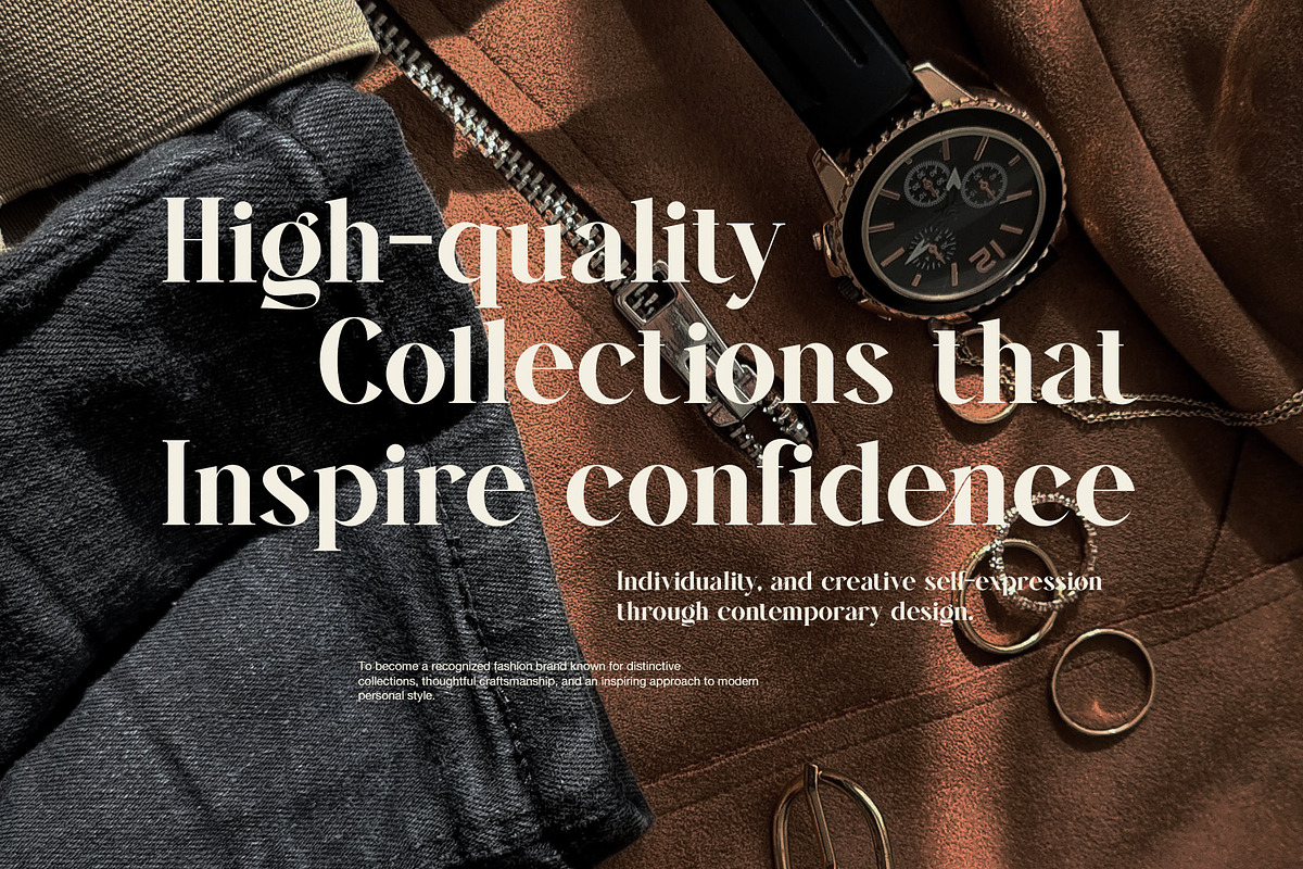 Rilken Elegant Editorial Serif Font, a Serif Font by Graphicxell (Photo 5 of 8)