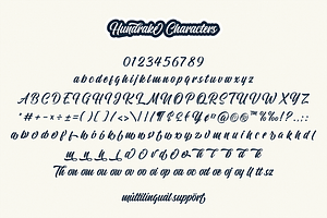 Hundrake Bold Script Font