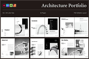 Architecture Portfolio Template, a Brochure Template by Spark_Creative (Thumbnail 1 of 13)