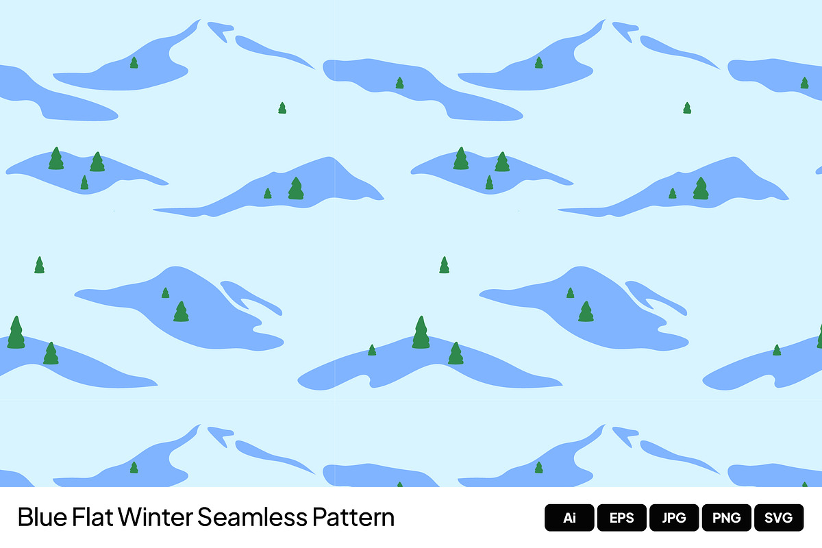 Winter Seamless Pattern Illustration, a Pattern Graphic by graphicook (Photo 1 of 3)