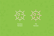 2061 nanoline icons - 70% off, an Outline Icon by vuuuds (Thumbnail 4 of 5)
